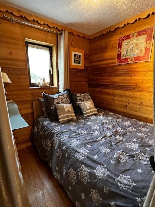 Appartement La Clusaz Avec Terrasse Sur Les Pistes De Ski Manigod Exterior foto